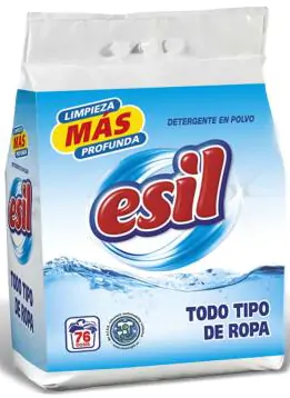 Detergente Polvo Saco Esil Todo Tipo De Ropa (5kg)